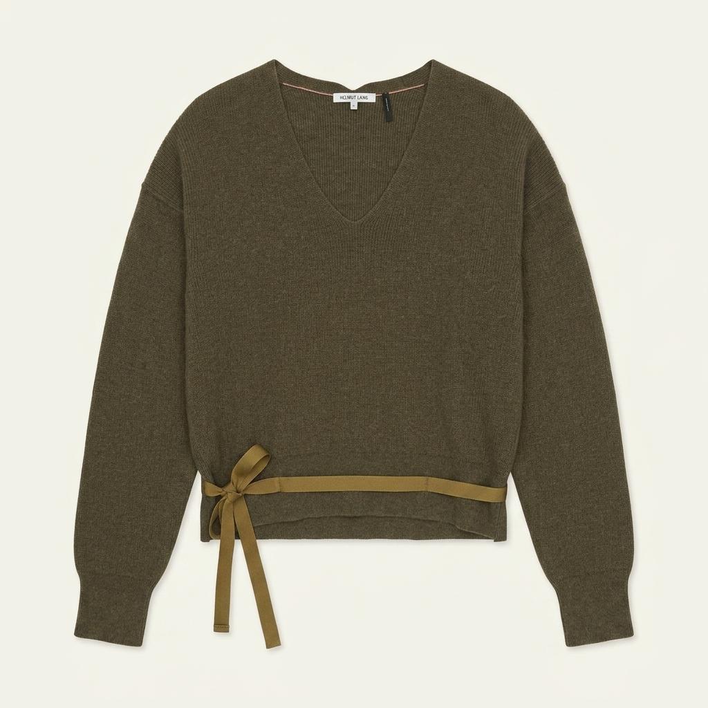 Helmut Lang 헬무트랭 캐시미어 벨크로 니트 1