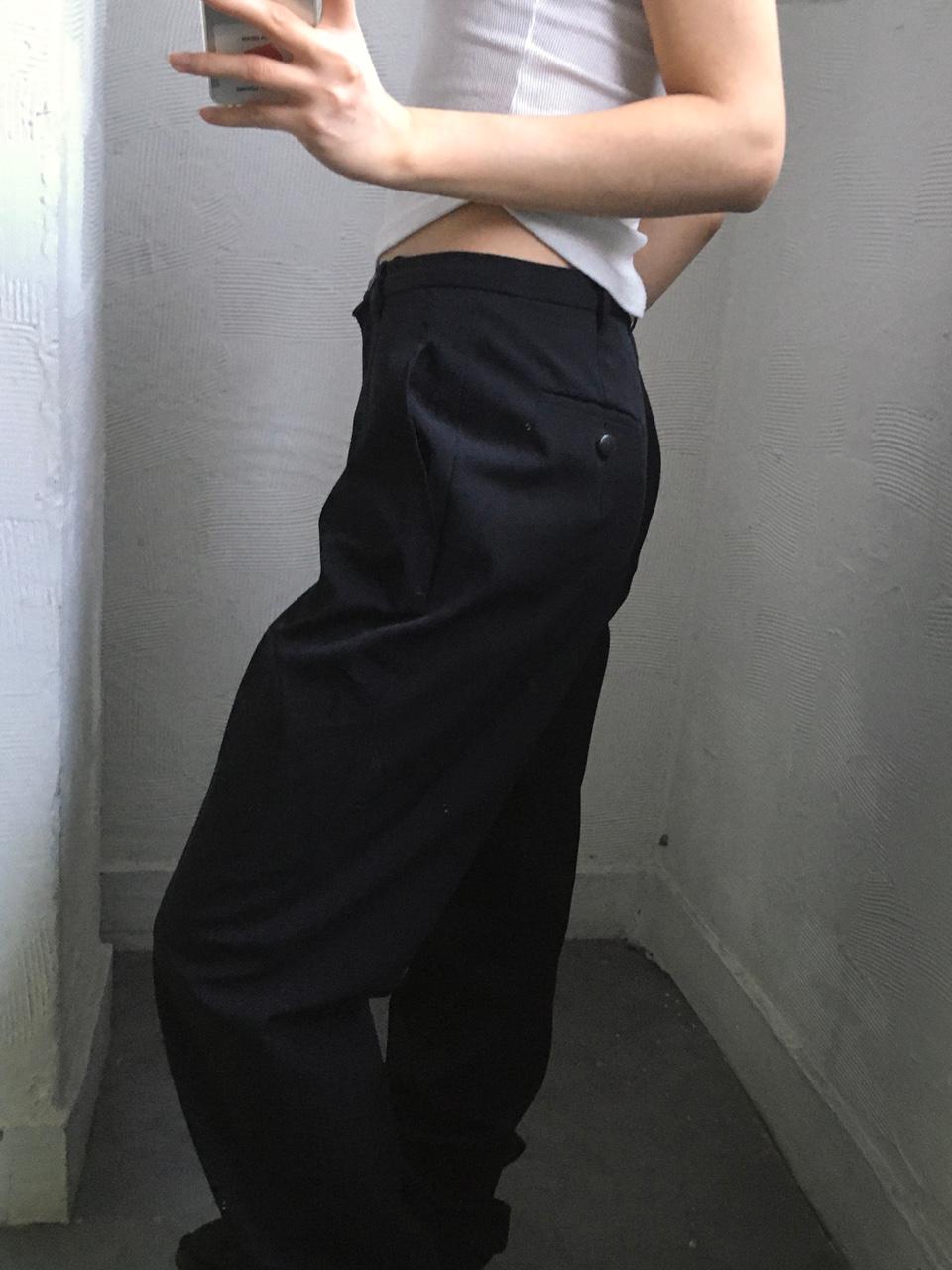 Jil Sander 질샌더 블랙 슬랙스 2