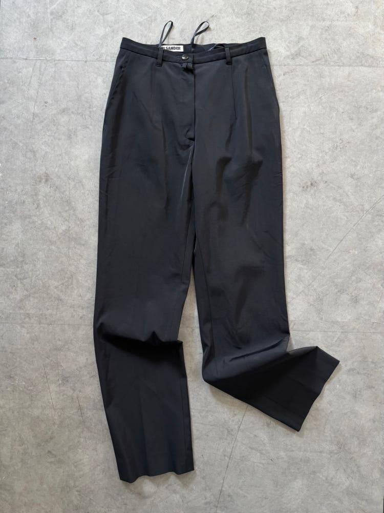 Jil Sander 질샌더 블랙 슬랙스 6