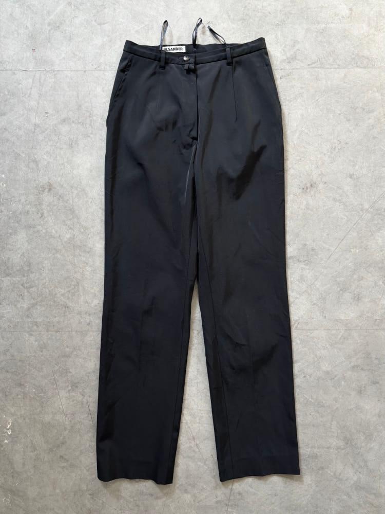 Jil Sander 질샌더 블랙 슬랙스 7