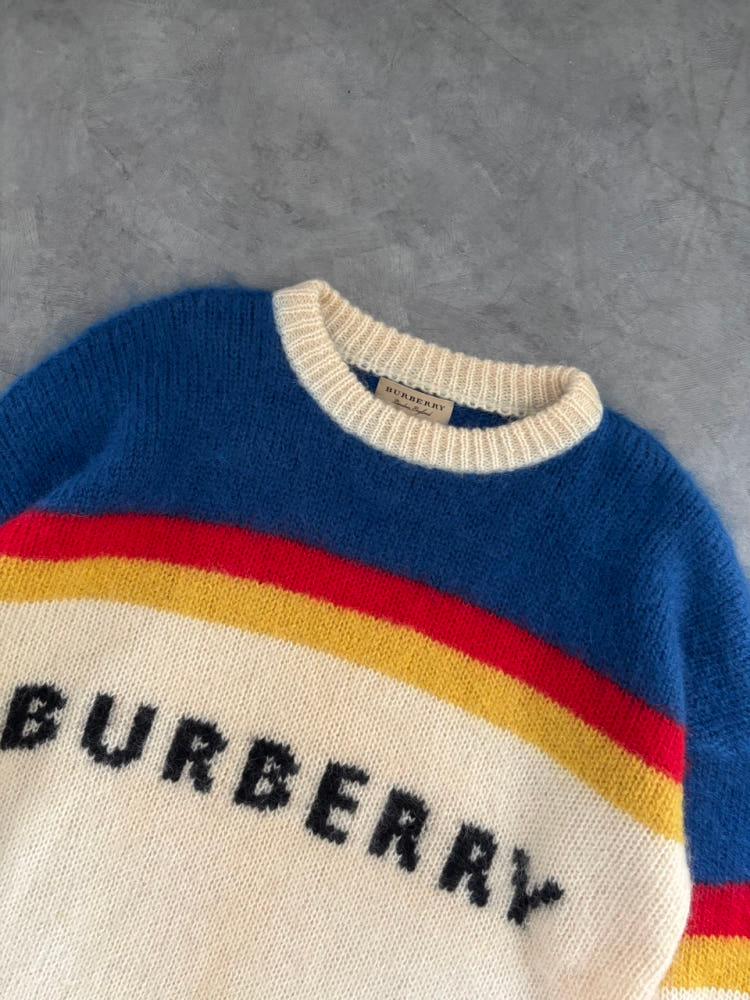 Burberry 버버리 런던 빅로고 모헤어 니트 4