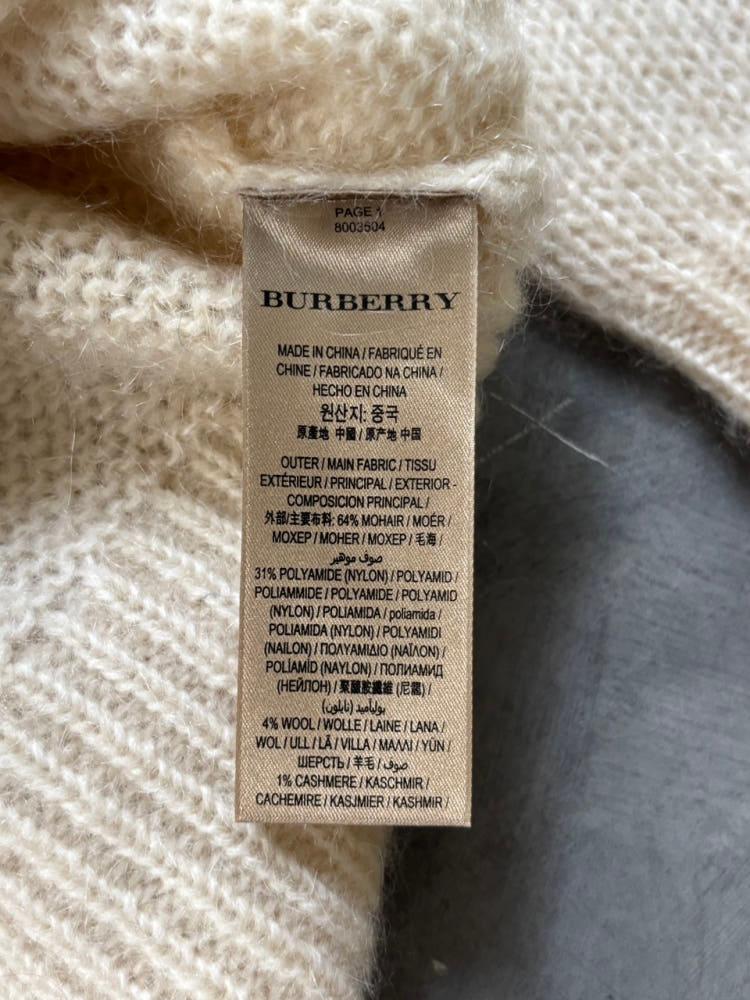 Burberry 버버리 런던 빅로고 모헤어 니트 8