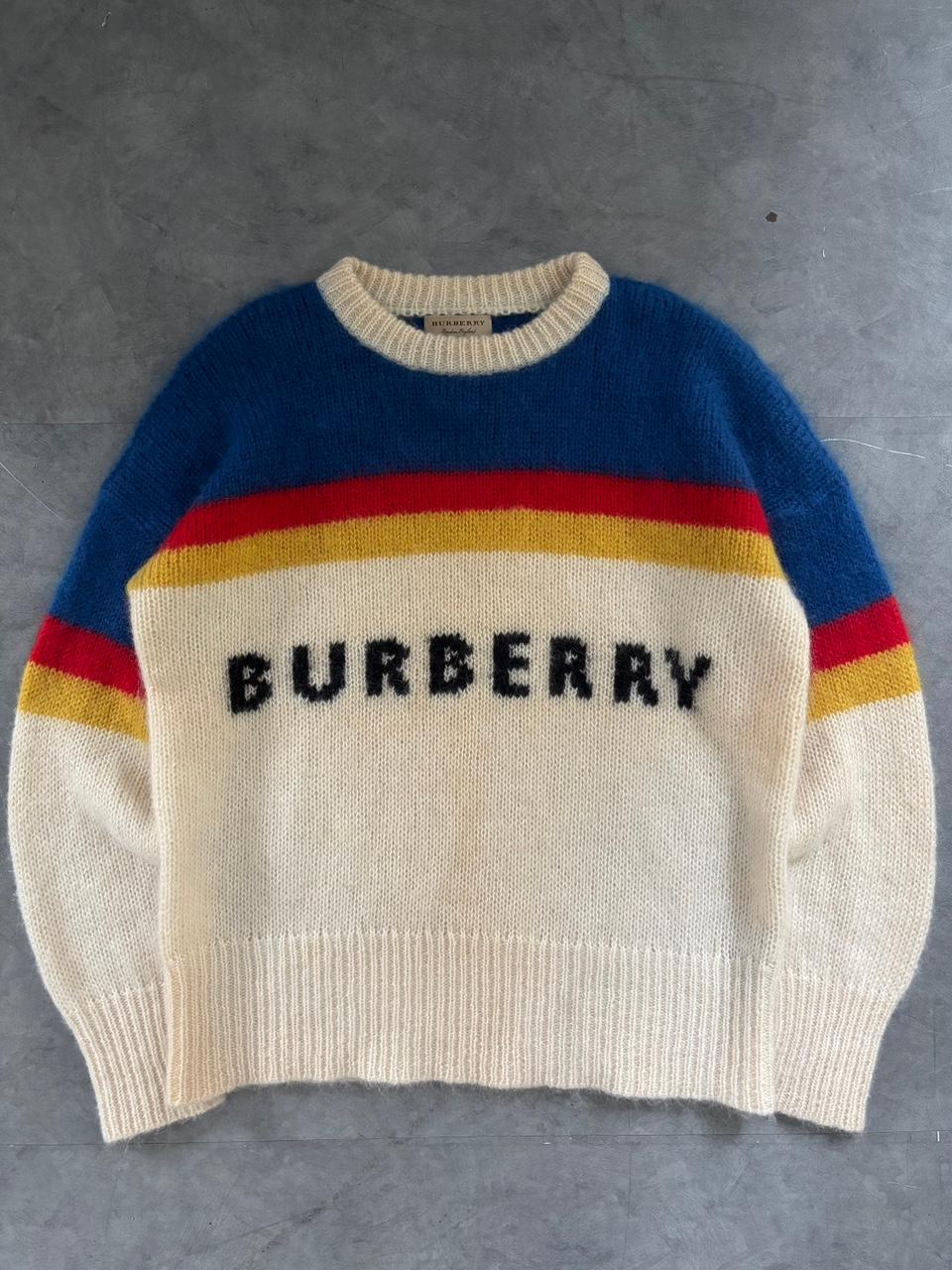 Burberry 버버리 런던 빅로고 모헤어 니트 2