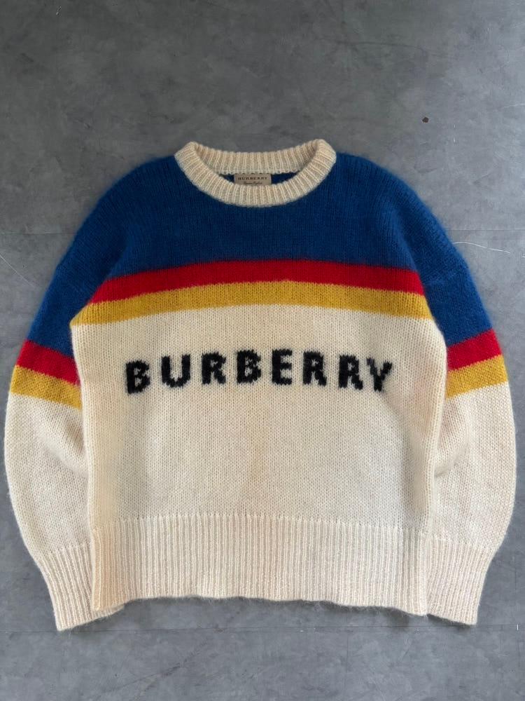 Burberry 버버리 런던 빅로고 모헤어 니트 3
