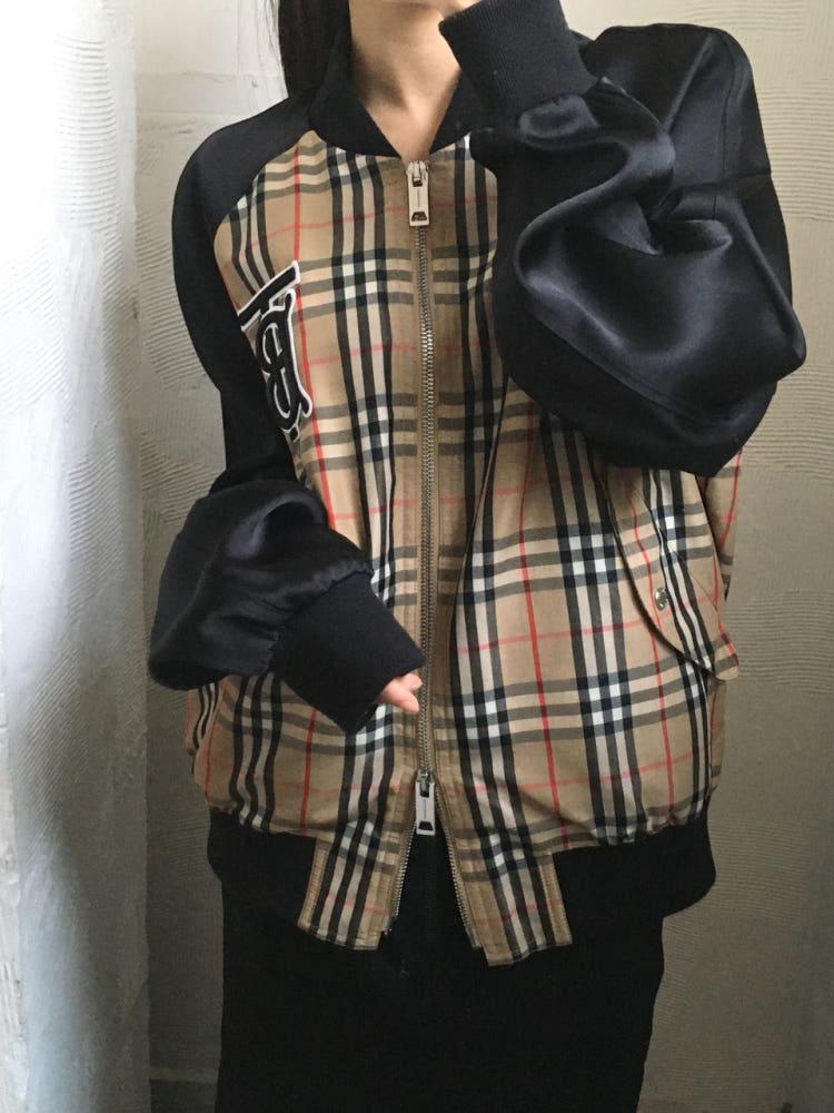 Burberry 버버리 TB 모노그램 노바체크 자켓 4