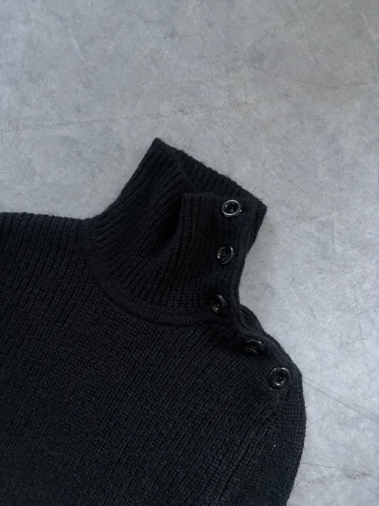 Balenciaga 발렌시아가 모헤어 버튼 터틀넥 니트 9