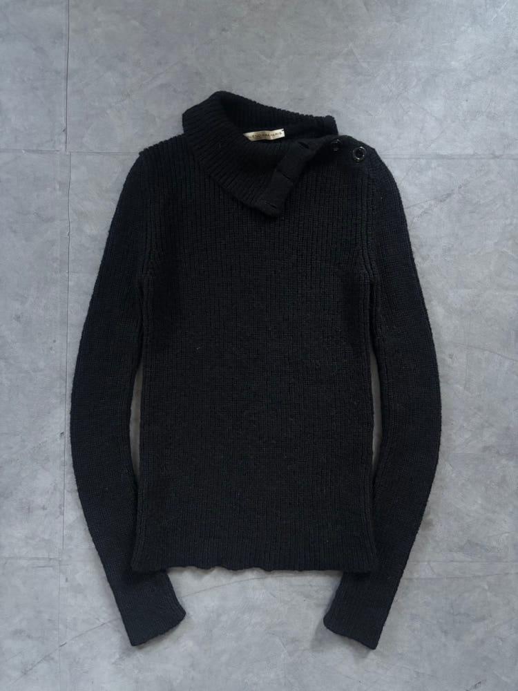 Balenciaga 발렌시아가 모헤어 버튼 터틀넥 니트 7