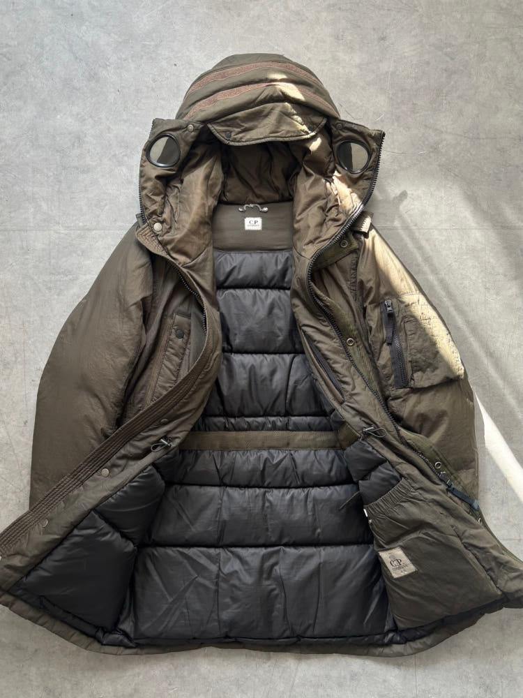 CP.Company CP컴퍼니 카키브라운 고글 다운패딩 11