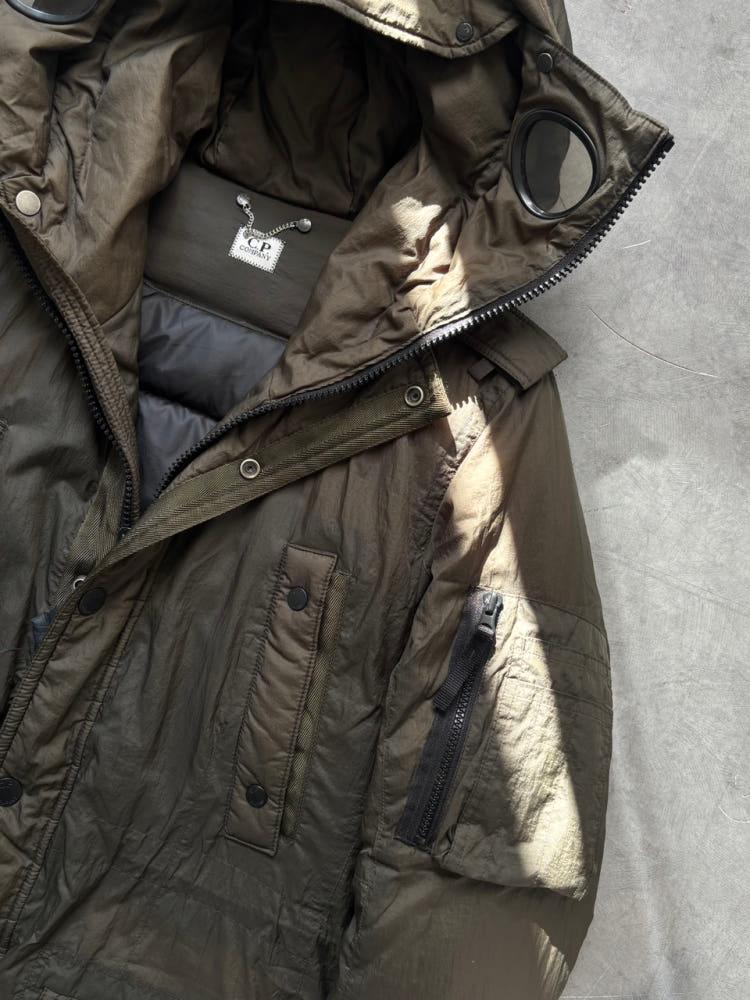 CP.Company CP컴퍼니 카키브라운 고글 다운패딩 9