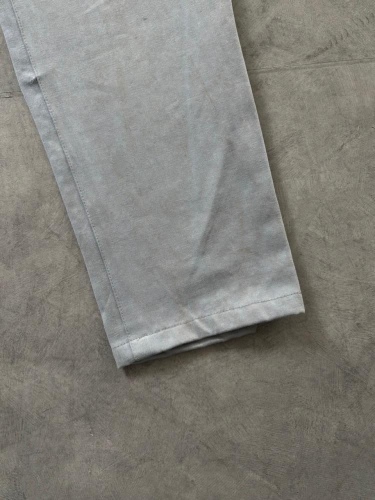 Stone Island 스톤아일랜드 라이트블루 가먼트다잉 치노 팬츠 11