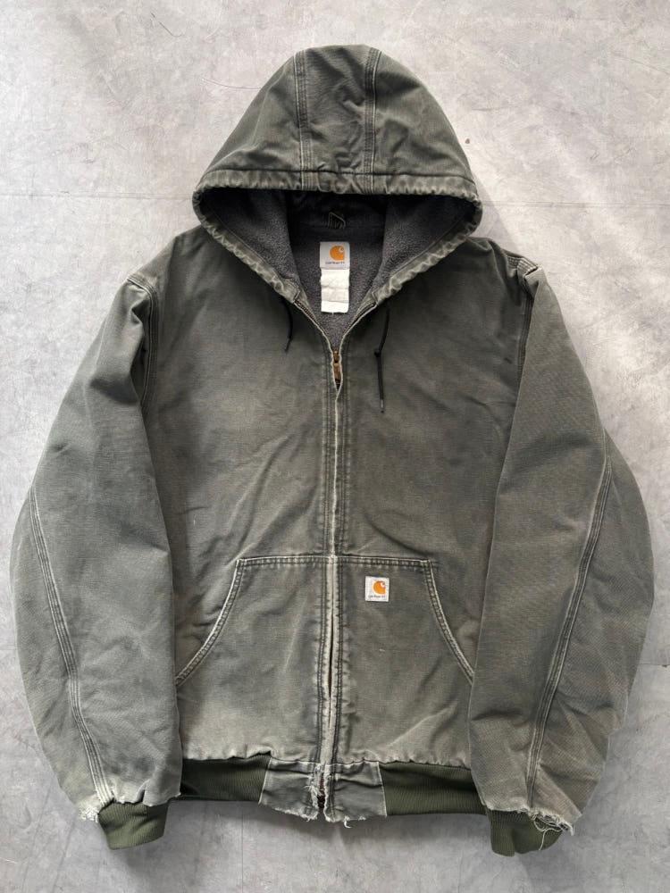 Carhartt 칼하트 모스그린 덕 액티브 자켓 5