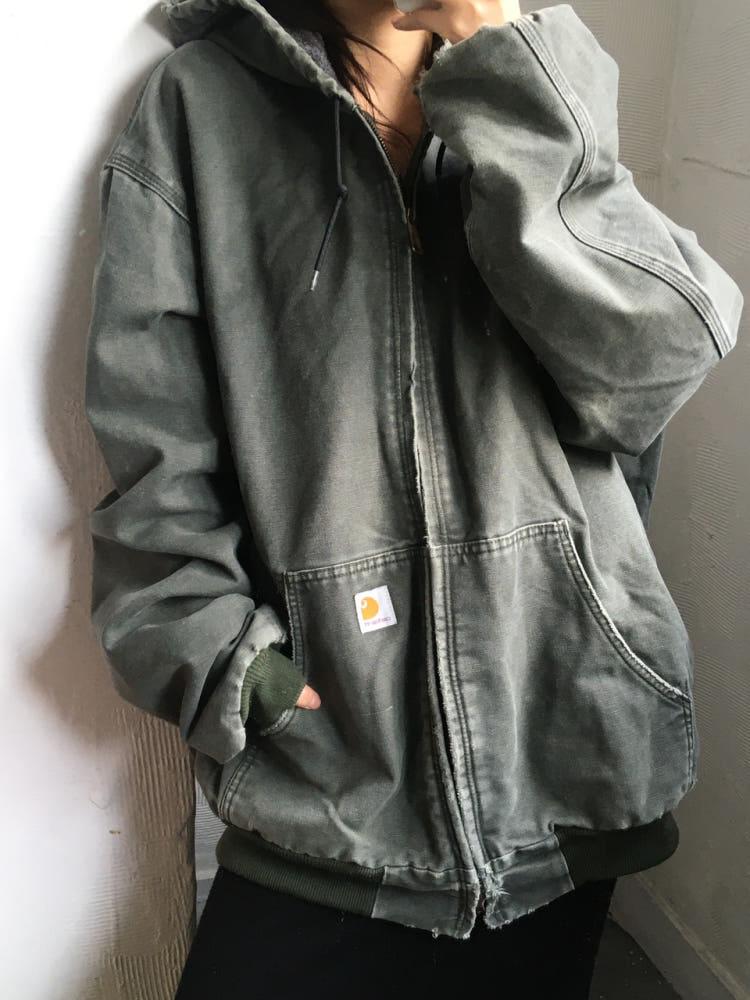 Carhartt 칼하트 모스그린 덕 액티브 자켓 4