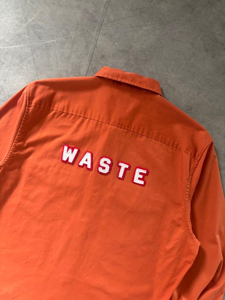 Supreme 슈프림 로고 오렌지 컬러 워크 셔츠 10