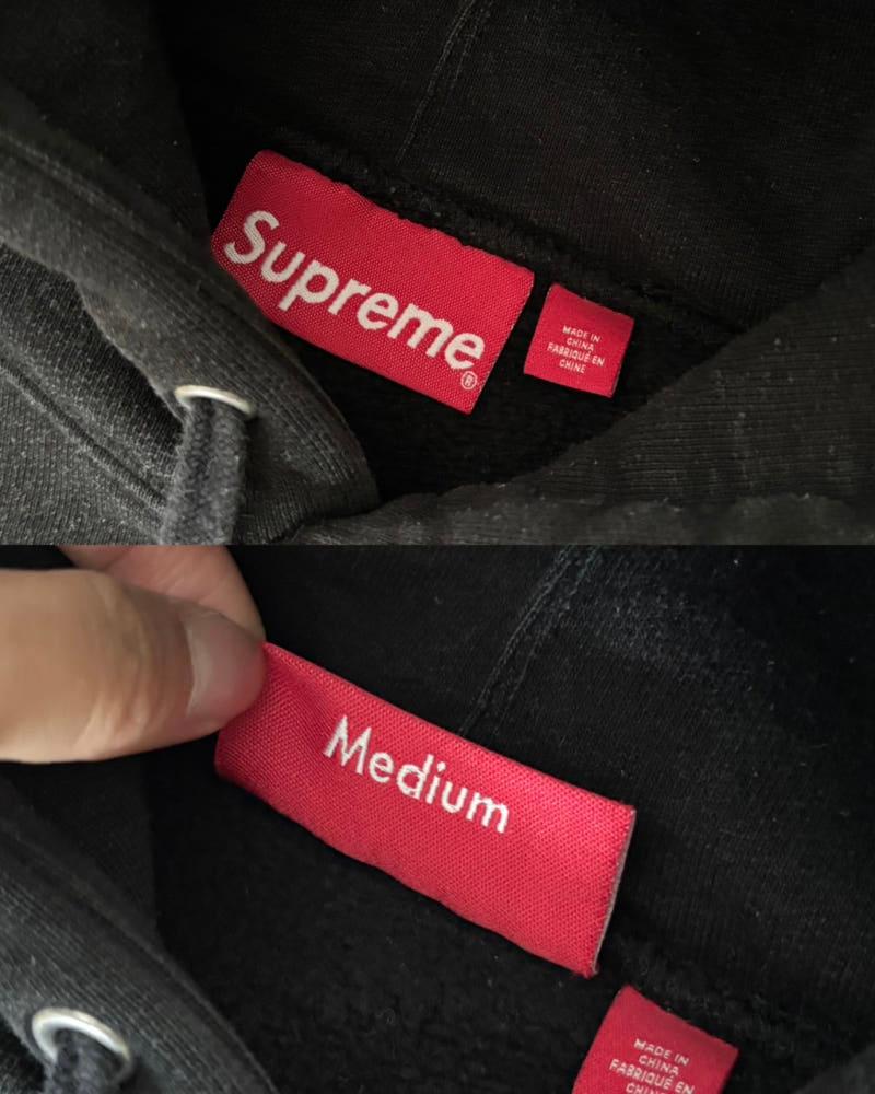 Supreme 슈프림 23FW 선 라이즈 블랙 후드티 11