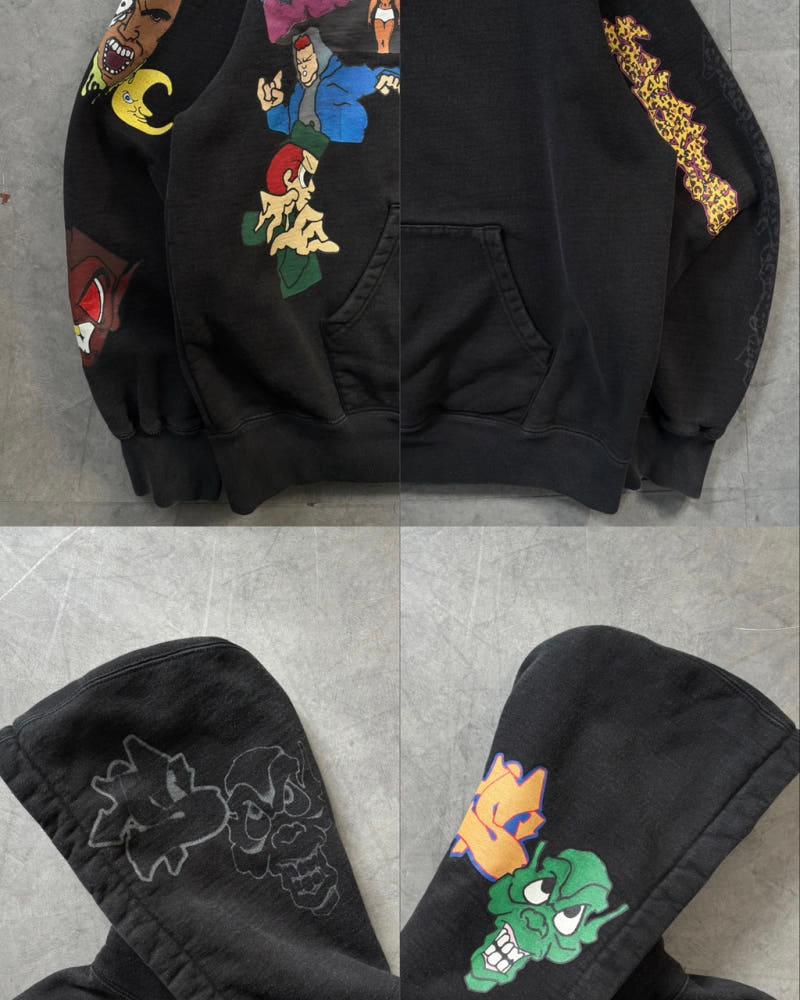 Supreme 슈프림 23FW 선 라이즈 블랙 후드티 10