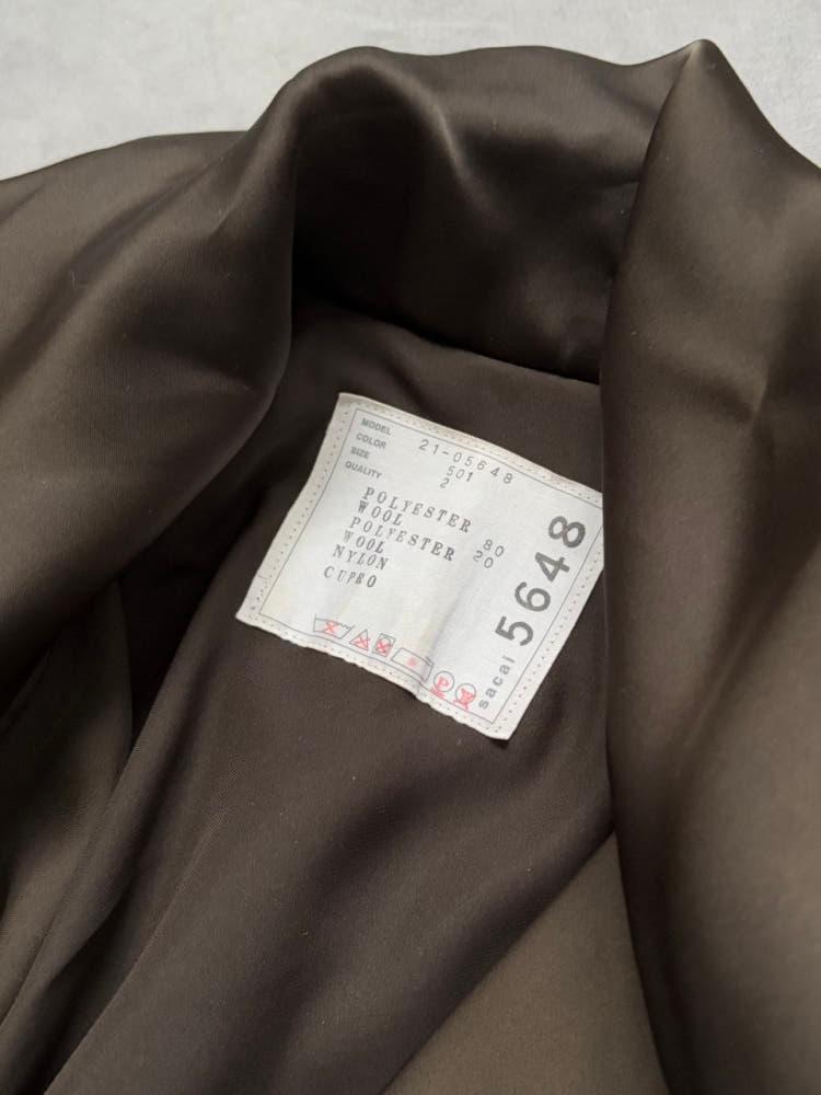 Sacai 사카이 브라운 레이어드 블레이저 11