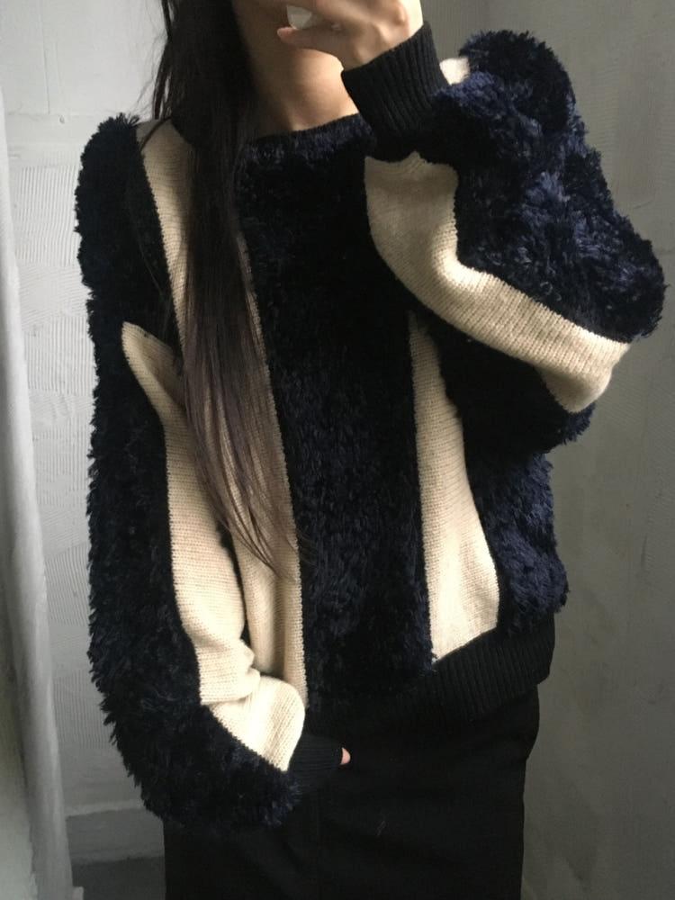 Toga Pulla 토가 풀라 스트라이프 울 스웨터 3