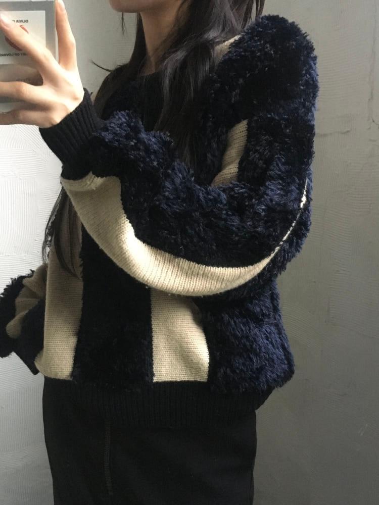 Toga Pulla 토가 풀라 스트라이프 울 스웨터 5