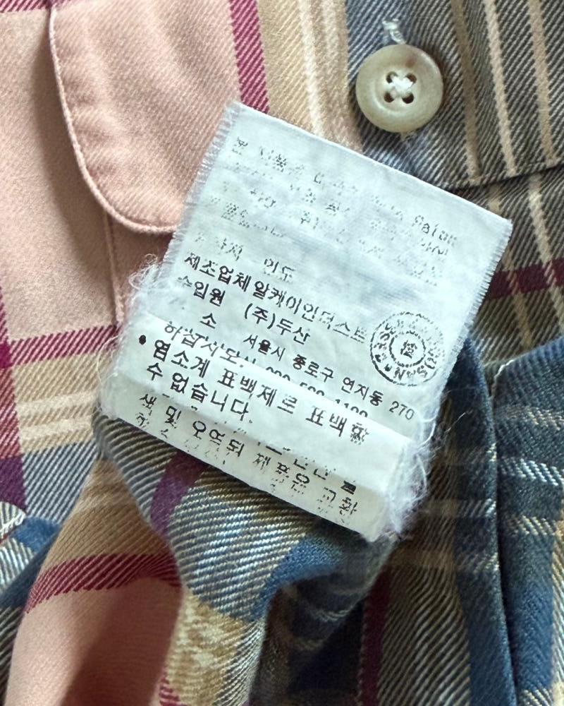 Polo 폴로 랄프로렌 핑크체크 투포켓 플란넬 셔츠 7