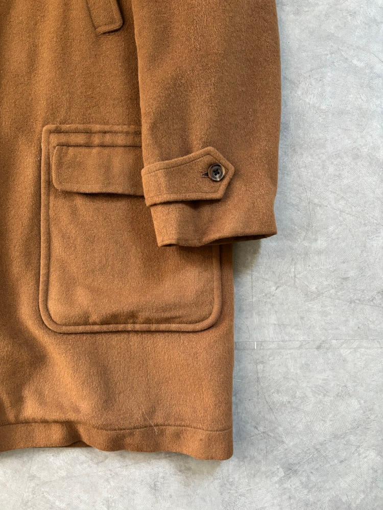 Burberry 버버리 퍼 안감 브라운 울 싱글 코트 7