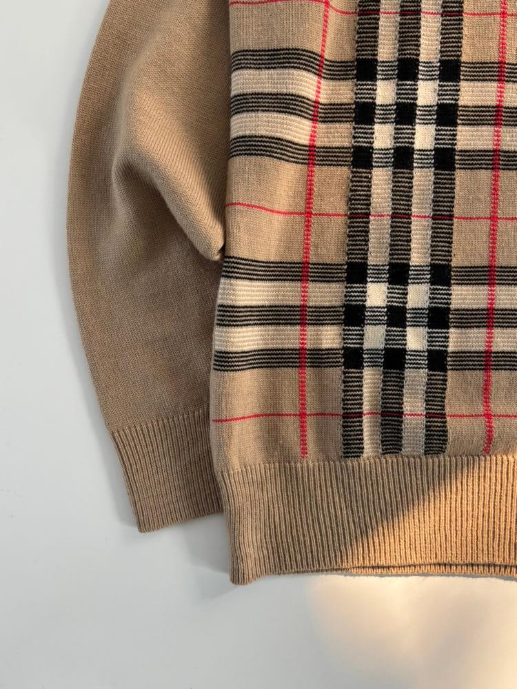 Burberry 버버리 90s 노바체크 울 니트 7