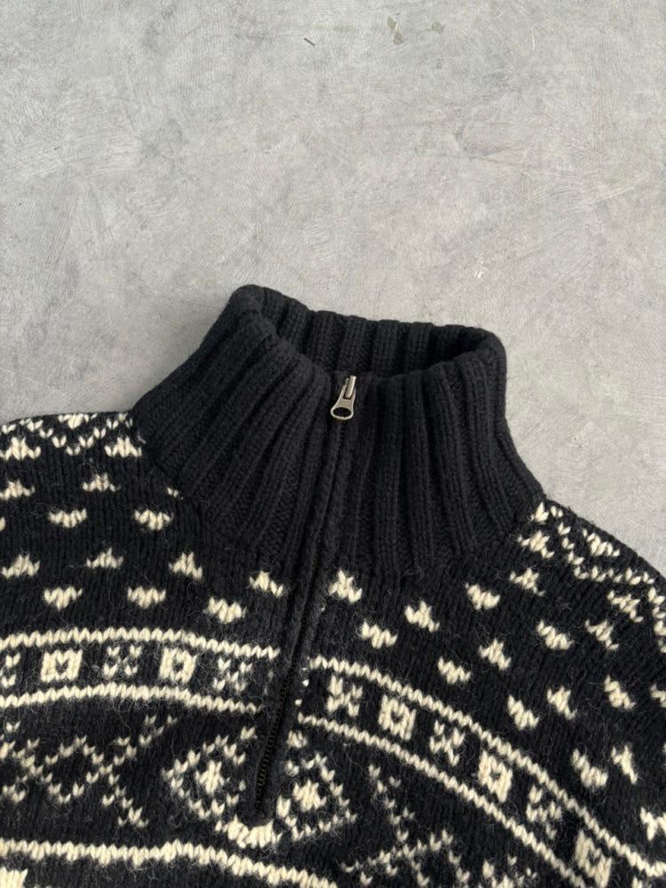 Polo Jeans 폴로진스 헤비 울 노르딕 하프 집업 10