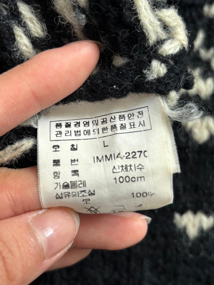 Polo Jeans 폴로진스 헤비 울 노르딕 하프 집업 11