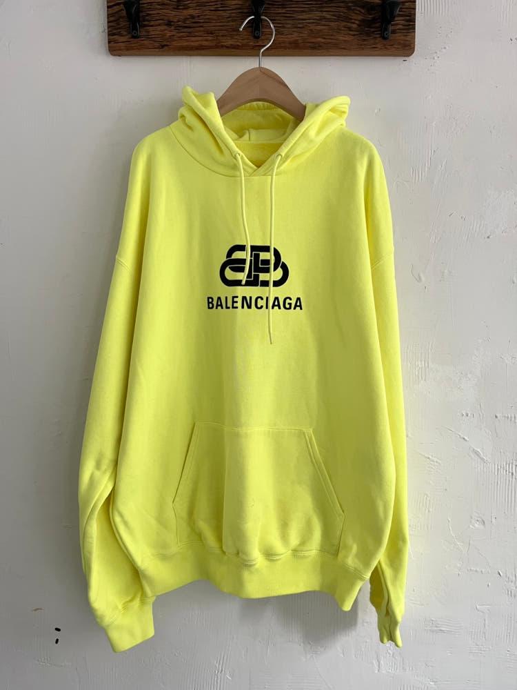 Balenciaga 발렌시아가 BB로고 네온 오버핏 후드티 6