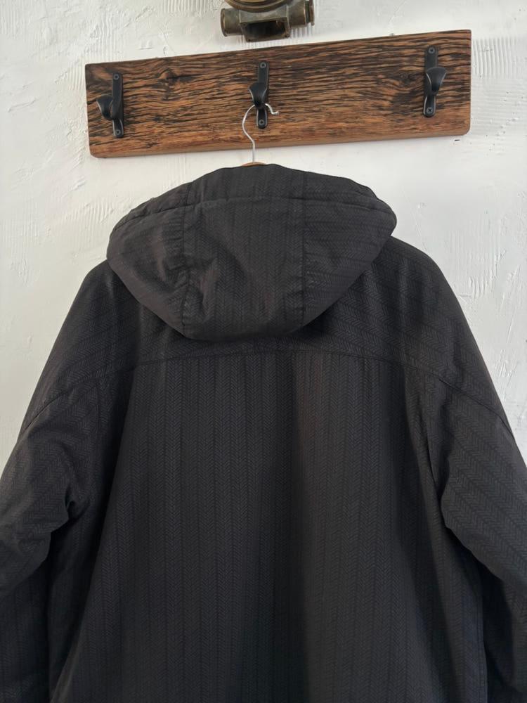 Stussy 올드 스투시 차콜 헤링본 후드 자켓 11
