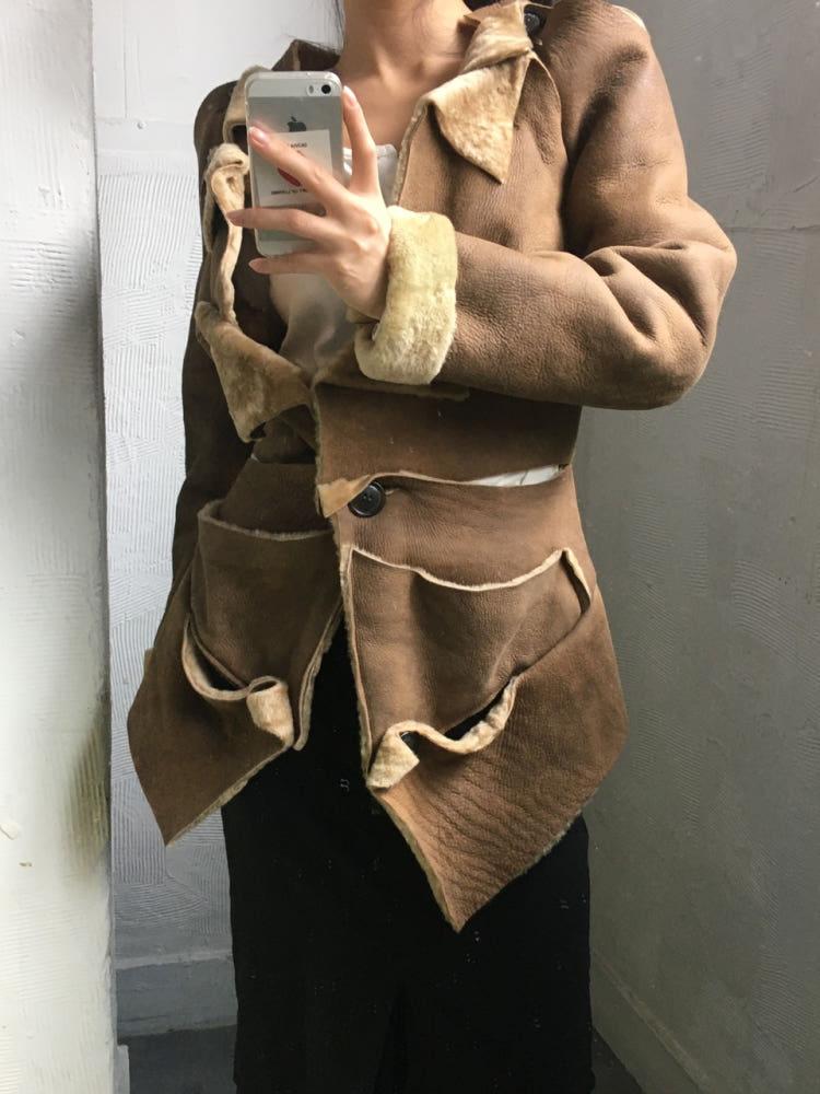 Vivienne Westwood 비비안웨스트우드 브라운 무스탕 4