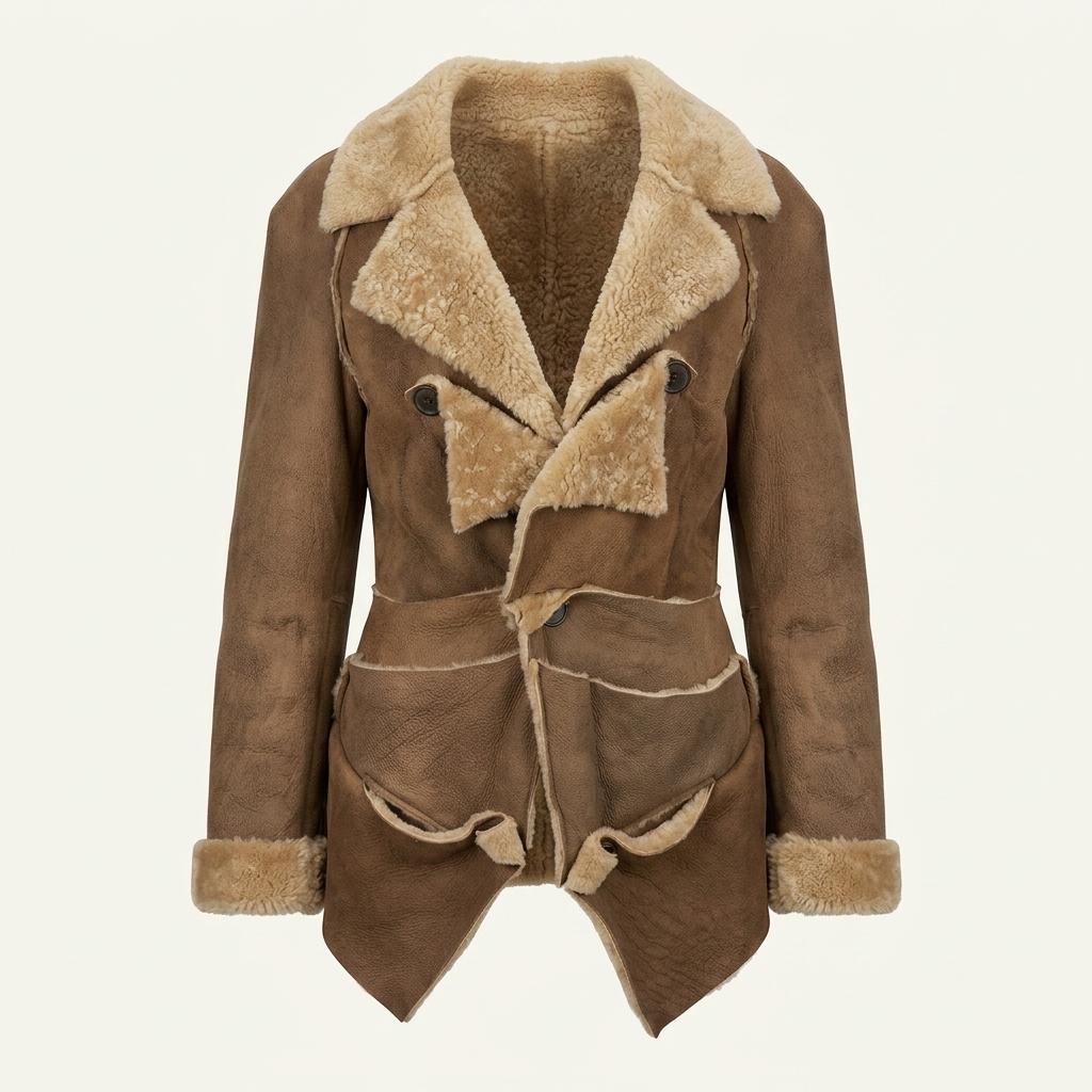 Vivienne Westwood 비비안웨스트우드 브라운 무스탕 1