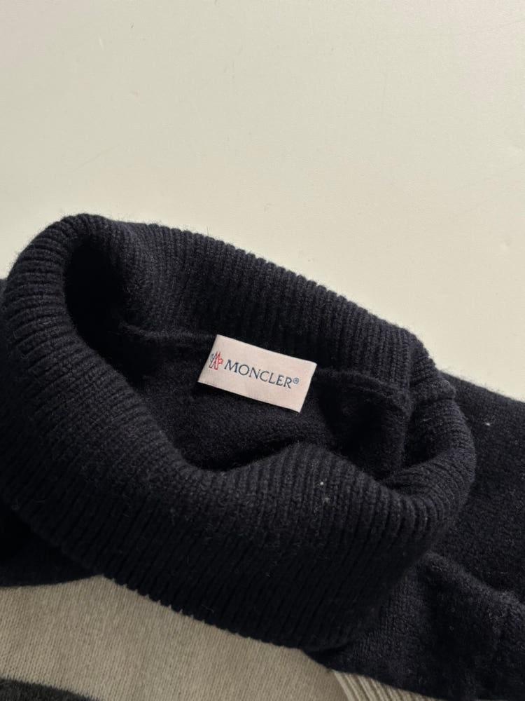 Moncler 몽클레어 스트라이프 울 터틀넥 니트 8