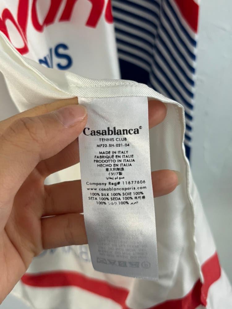 Casablanca 카사블랑카 에어웨이즈 실크 셔츠 11