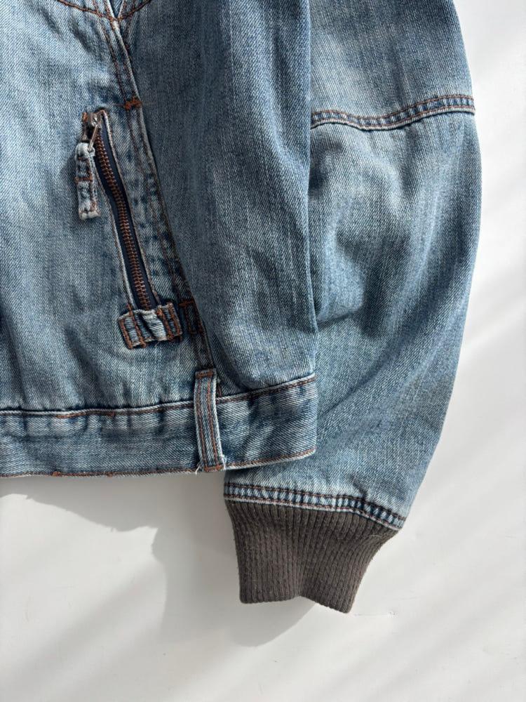 (중고) Armani Exchange 아르마니 익스체인지 데님 집업 자켓 8