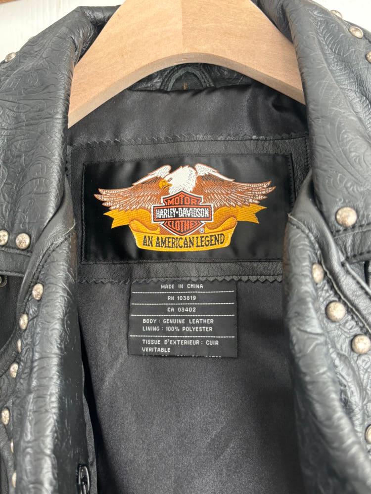 (중고) Harley Davidson 할리데이비슨 블랙 라이더 자켓 9