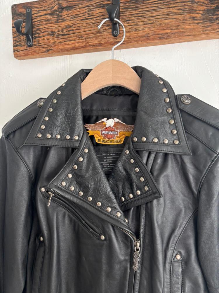 (중고) Harley Davidson 할리데이비슨 블랙 라이더 자켓 7