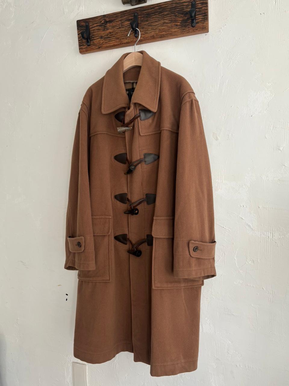 (중고) Burberry 버버리 브라운 울 더플코트 2