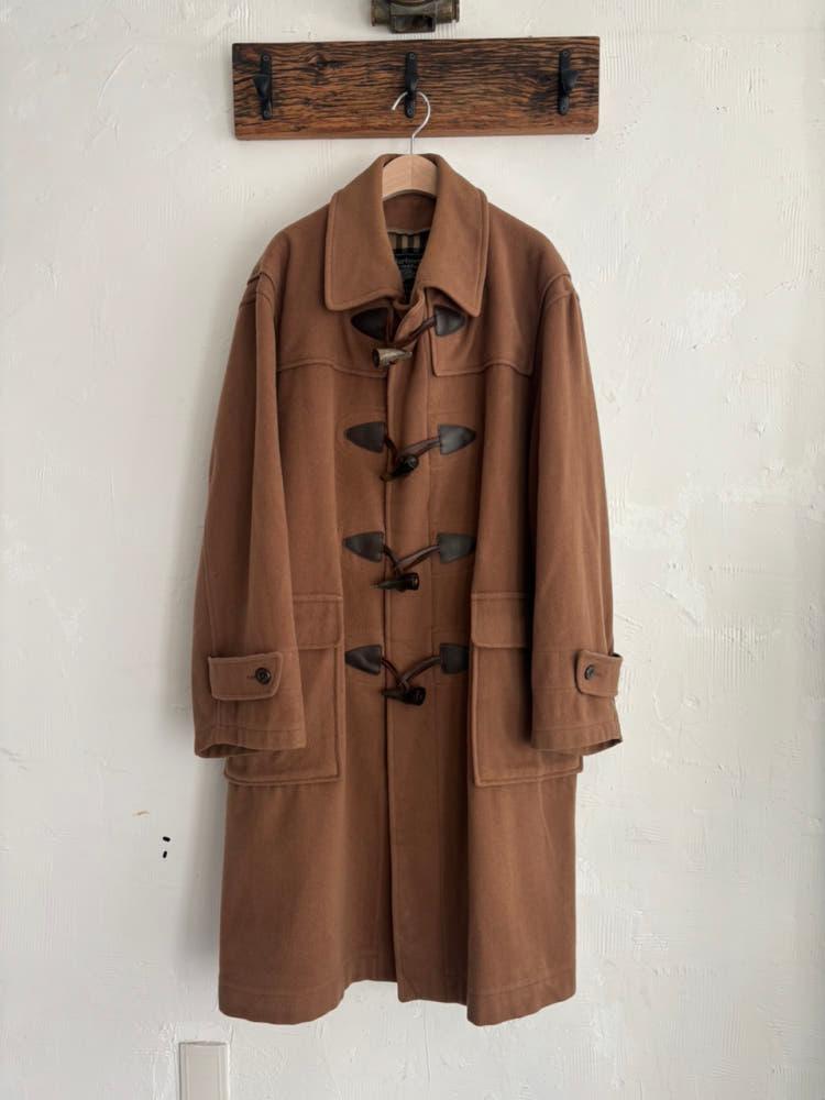 (중고) Burberry 버버리 브라운 울 더플코트 5