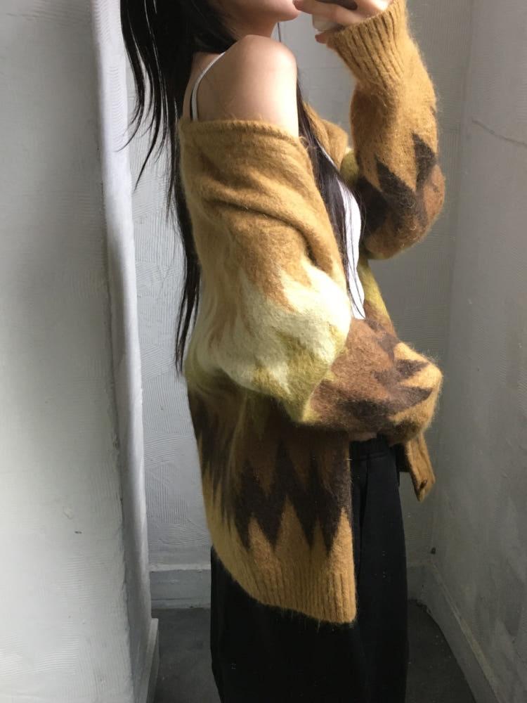 Needles 니들스 모헤어 가디건 6