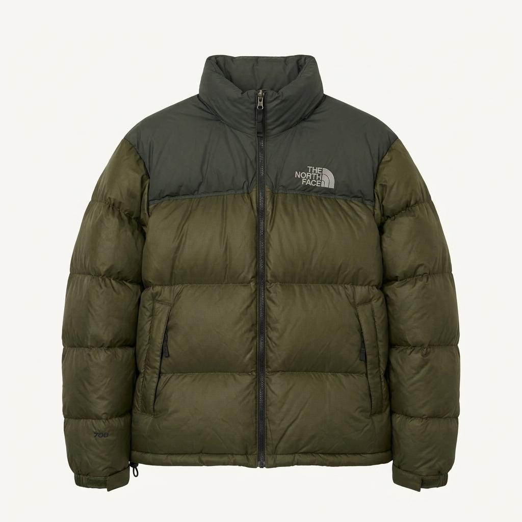 The North Face 노스페이스 카키컬러 눕시 다운자켓 1