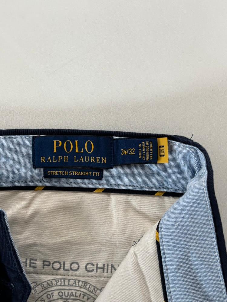 Polo 폴로 랄프로렌 QR신형 네이비 코튼 팬츠 10