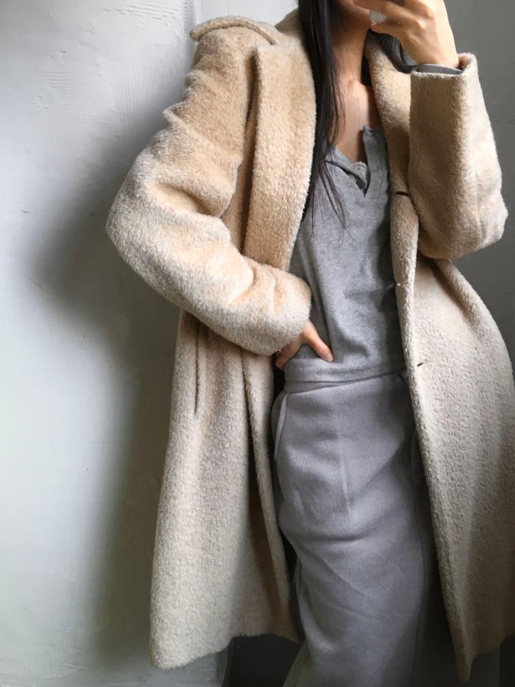 Max Mara 막스마라 알파카 싱글 코트 3