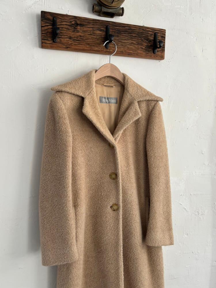 Max Mara 막스마라 알파카 싱글 코트 8