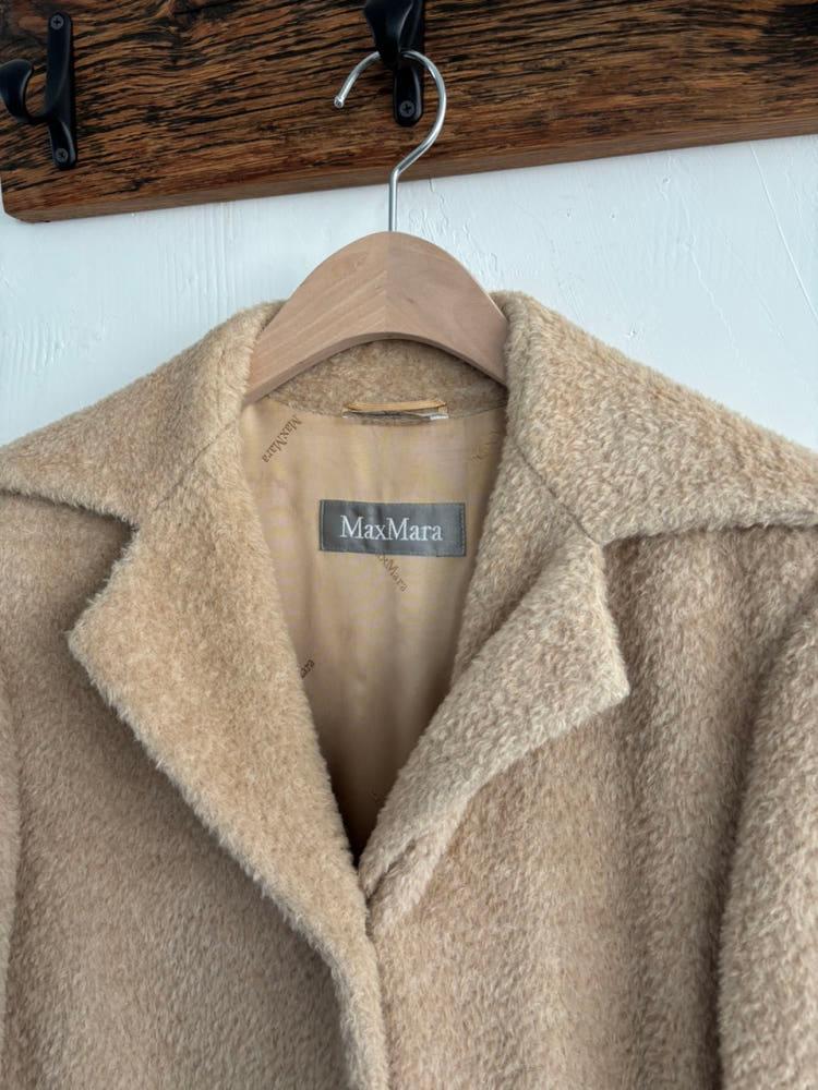 Max Mara 막스마라 알파카 싱글 코트 11