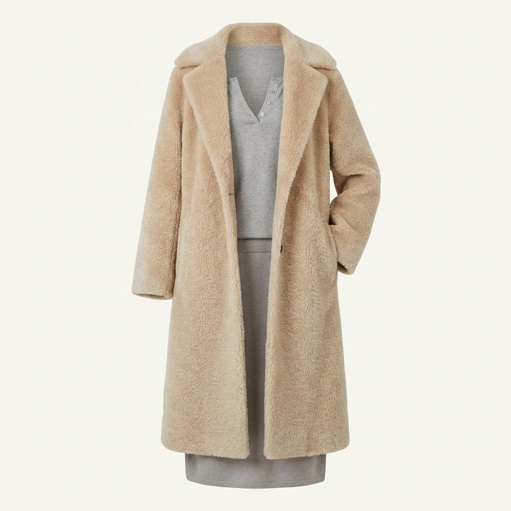 Max Mara 막스마라 알파카 싱글 코트 1