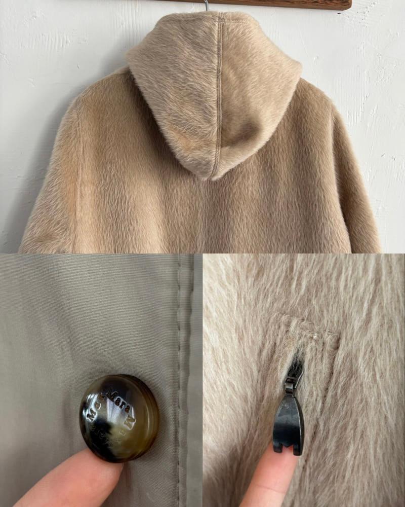 Max Mara 막스마라 리버시블 후드 코트 10