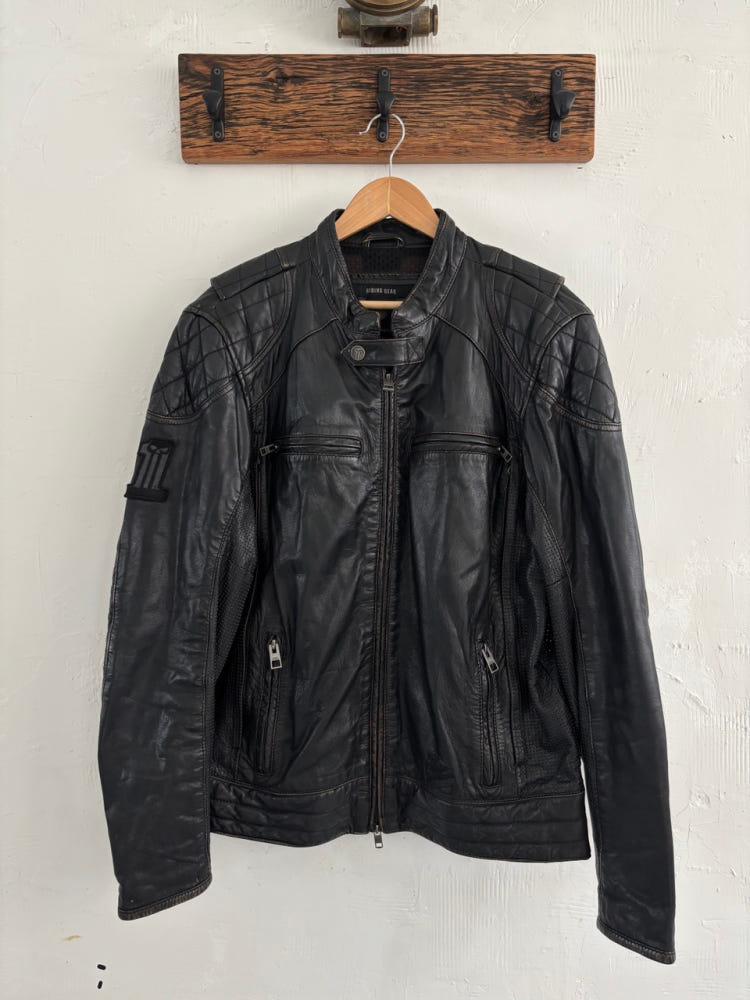Harley Davidson 할리데이비슨 블랙 가죽 라이딩 기어 자켓 4