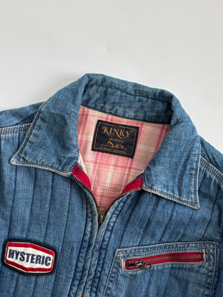 Hysteric Glamour 히스테릭글래머 데님 패치워크 자켓 8