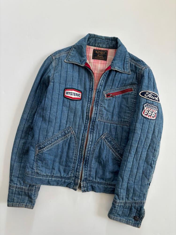Hysteric Glamour 히스테릭글래머 데님 패치워크 자켓 3