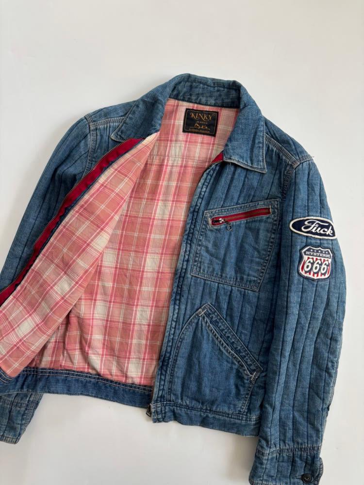 Hysteric Glamour 히스테릭글래머 데님 패치워크 자켓 5